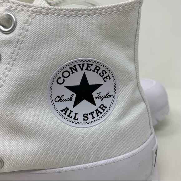 NEW Converse Chuck Taylor All Star Lugged Chunky High Top Sneakers Sz 10.5 - Picture 5 of 10